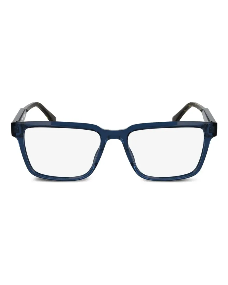 Lacoste Eckige Brille aus Acetat - Blau Blau