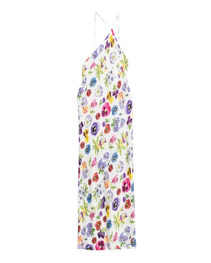 Vivetta floral-print maxi dress - Weiß Weiß