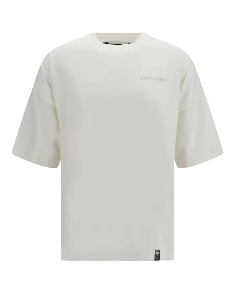 Palm Angels T-Shirt mit grafischem Print - Nude Nude