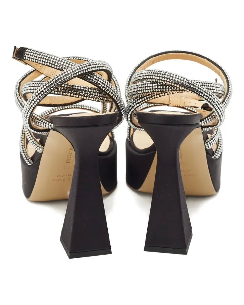 Mach & Mach Sydney platform sandals - Schwarz Schwarz