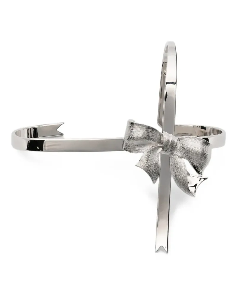 SHUSHU/TONG x YVMIN bow-detail hand accessory - Gold Gold