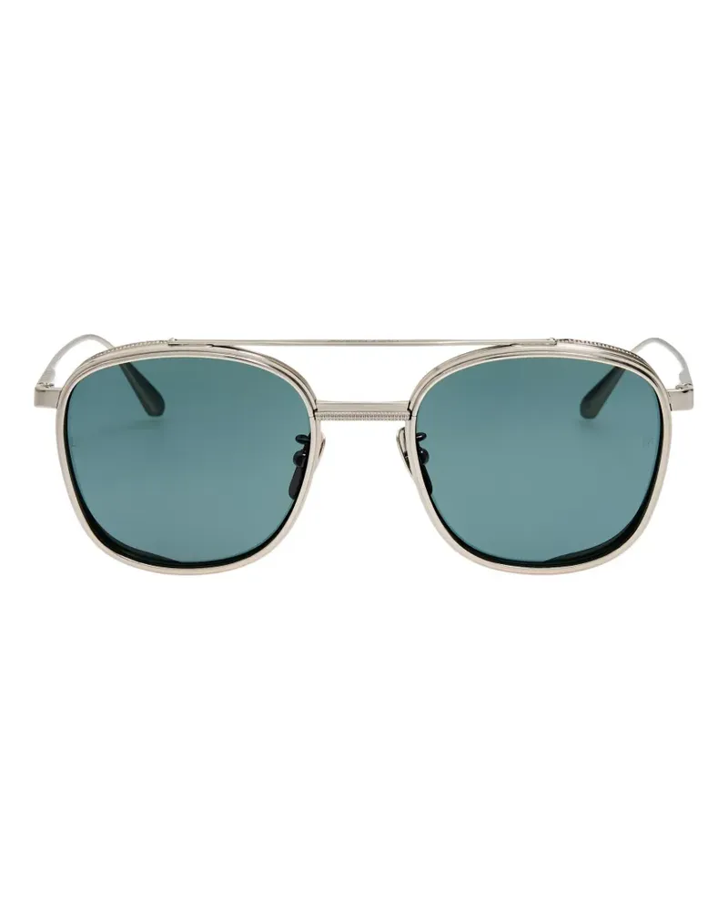 Linda Farrow Varo square-frame sunglasses - Silber Silber