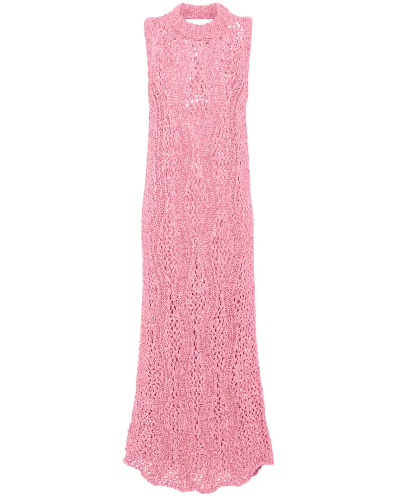 Rodebjer Vague Strickkleid - Rosa Rosa
