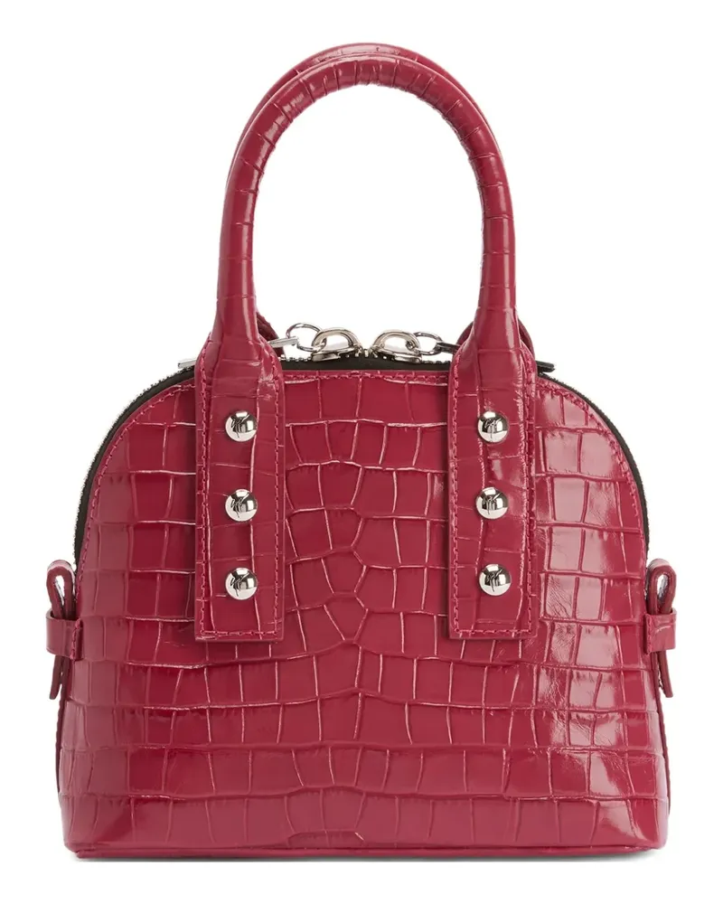 Giuseppe Zanotti Schultertasche aus Leder - Rot Rot
