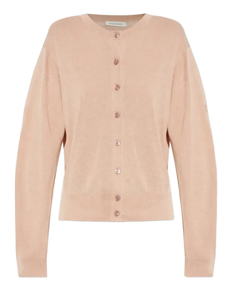 By Malene Birger Geknöpfter Cardigan - Nude Nude