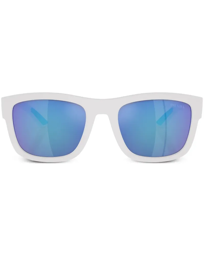 Prada Linea Rossa Sonnenbrille - Weiß Weiß