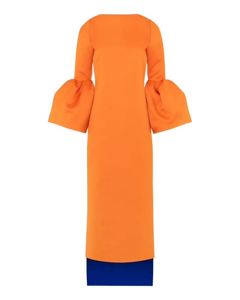 Roksanda Ilincic Bardot-Midikleid mit Glockenärmeln - Orange Orange