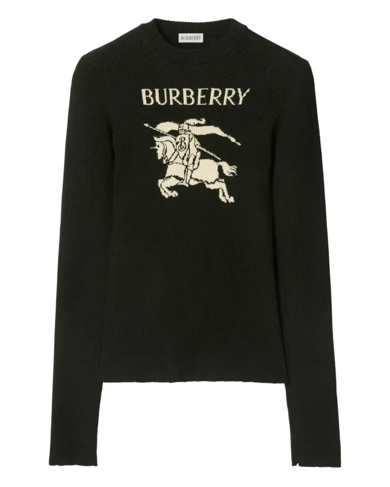 Burberry Pullover mit Rundhalsausschnitt - Schwarz Schwarz