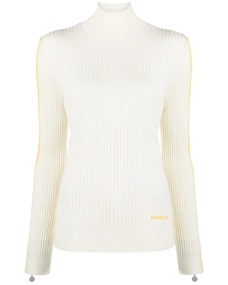 Moncler Pullover mit Rollkragen - Weiß Weiß