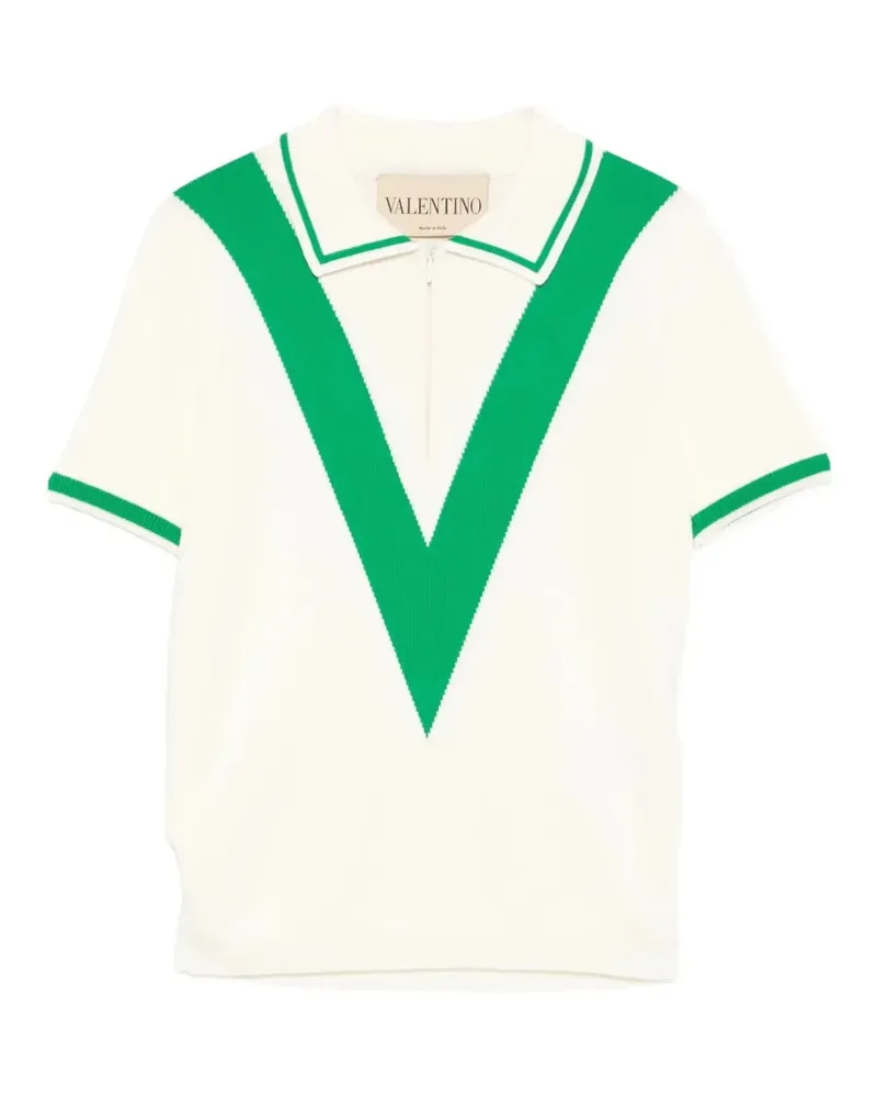 Valentino Garavani VLogo polo shirt - Weiß Weiß
