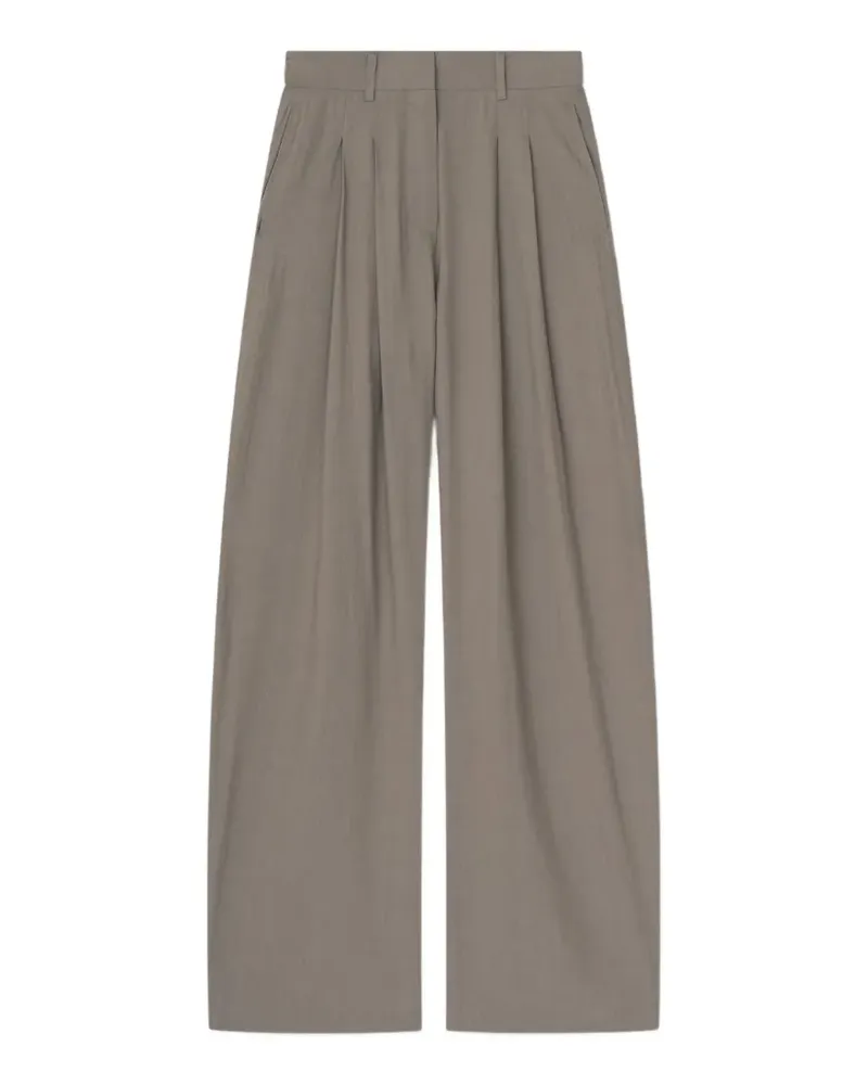 Nanushka Seka Hose mit Falten - Nude Nude