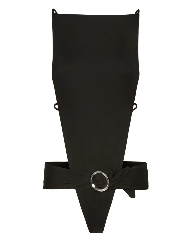 Taller Marmo Scirocco Badeanzug - BLACK Black