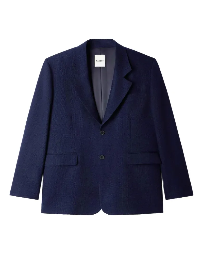 Sandro Jacke mit Knöpfen - Blau Blau