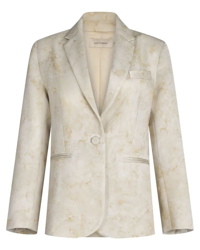 Silvia Tcherassi Rebeca Blazer - Nude Nude