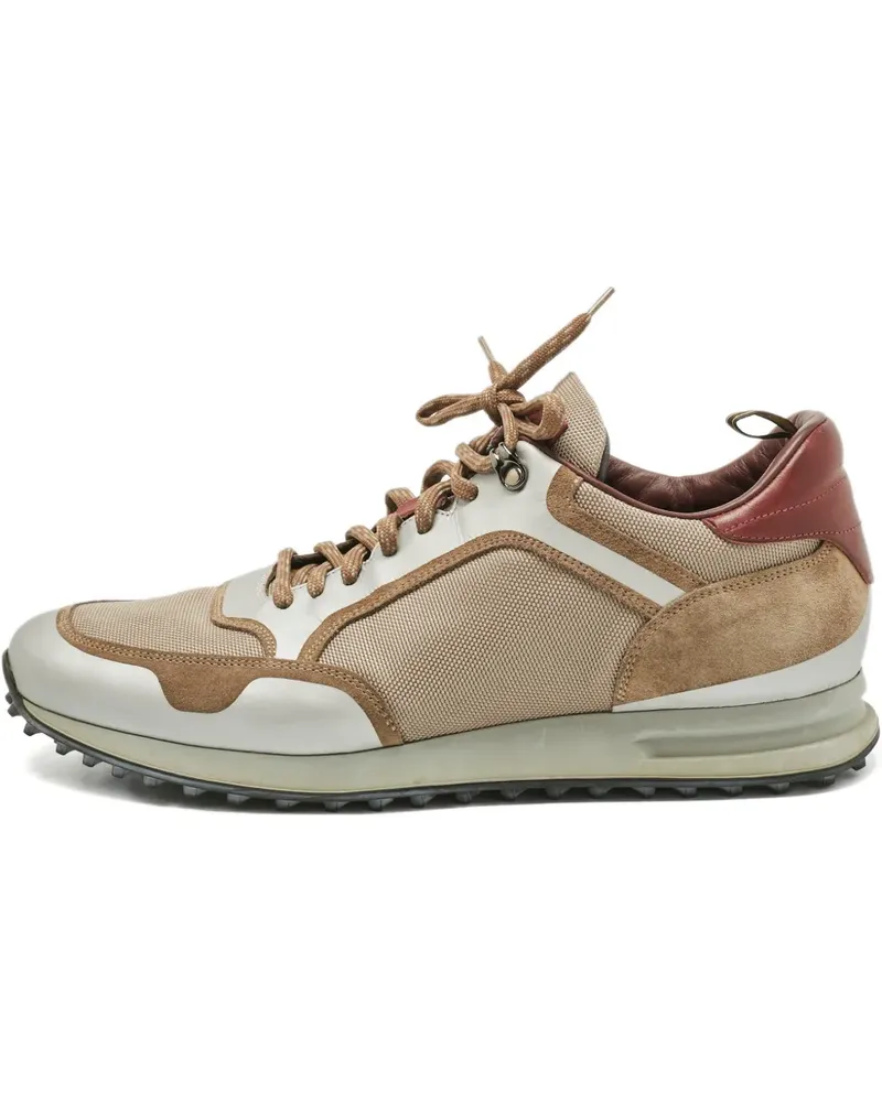 Dunhill Radial Runner lace-up sneakers - Nude Nude