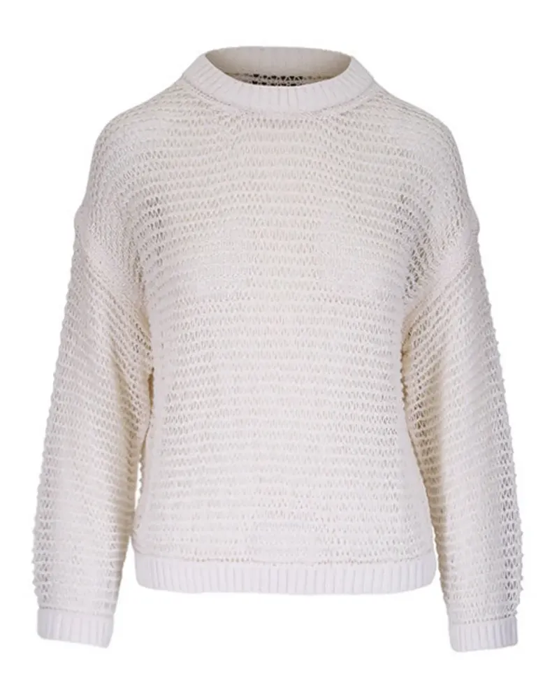 TWP round-neck long-sleeve sweater - Nude Nude