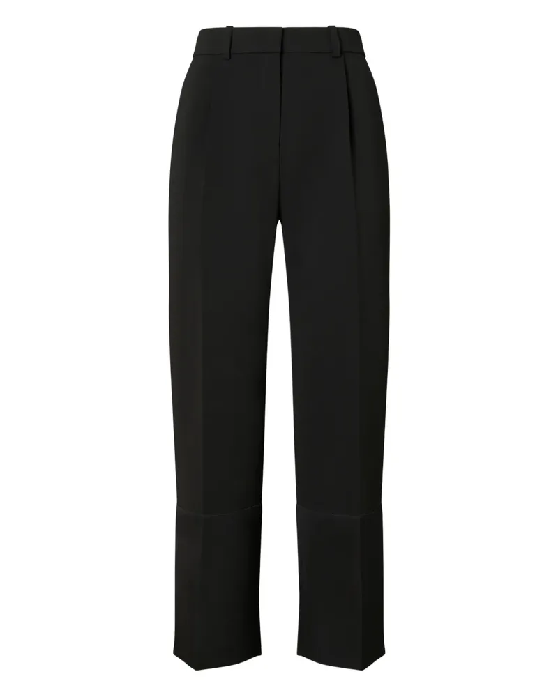 Tory Burch Klassische Cropped-Hose - Schwarz Schwarz