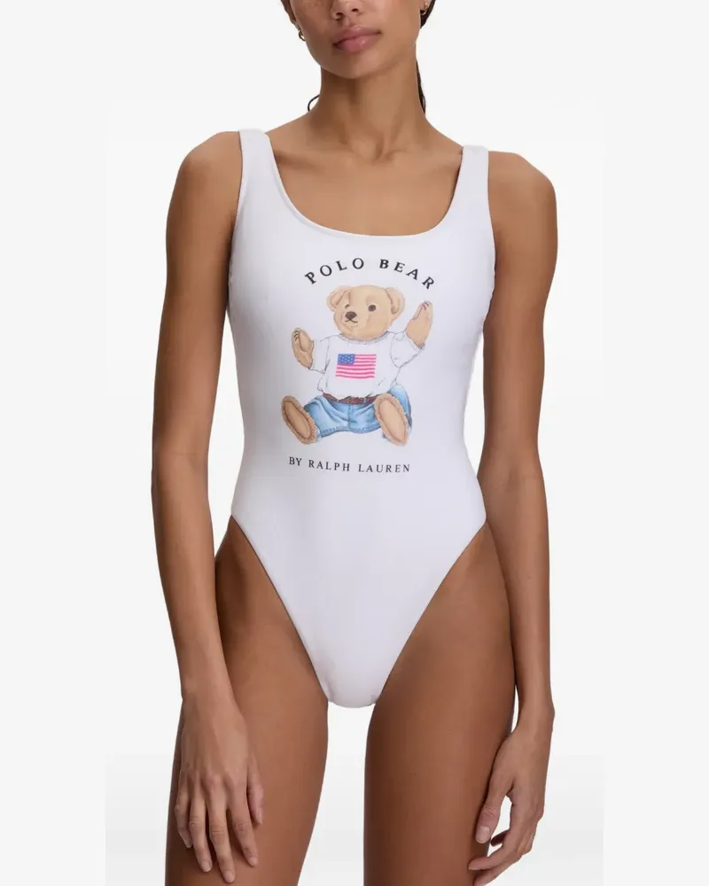 Ralph Lauren polo bear swimsuit - Weiß Weiß