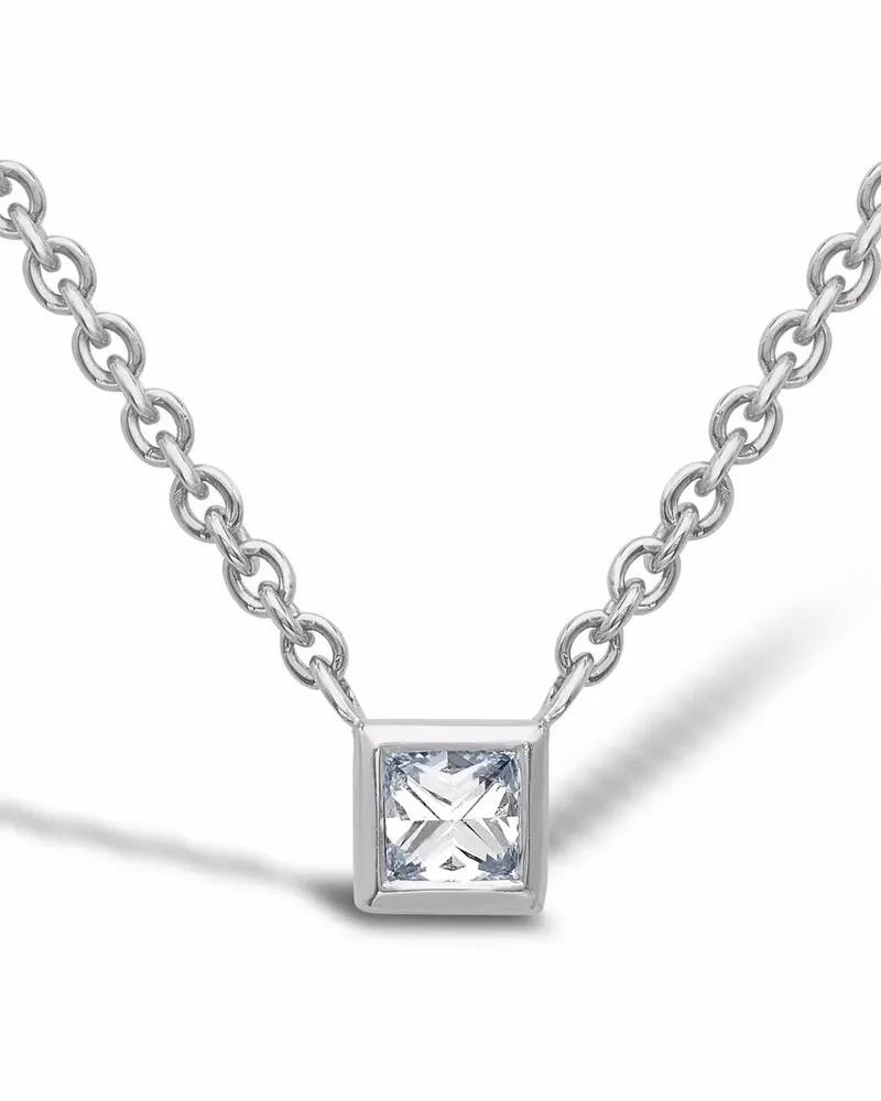 Pragnell 18kt RockChic Rotgoldhalskette - Silber Silber