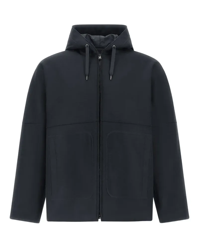 Herno Jacke mit Kapuze - Blau Blau