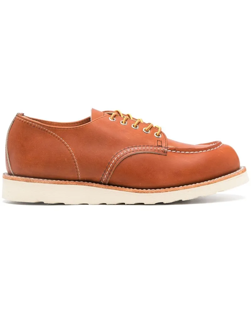 Red Wing Shoes Shop Moc Derby-Schuhe Braun