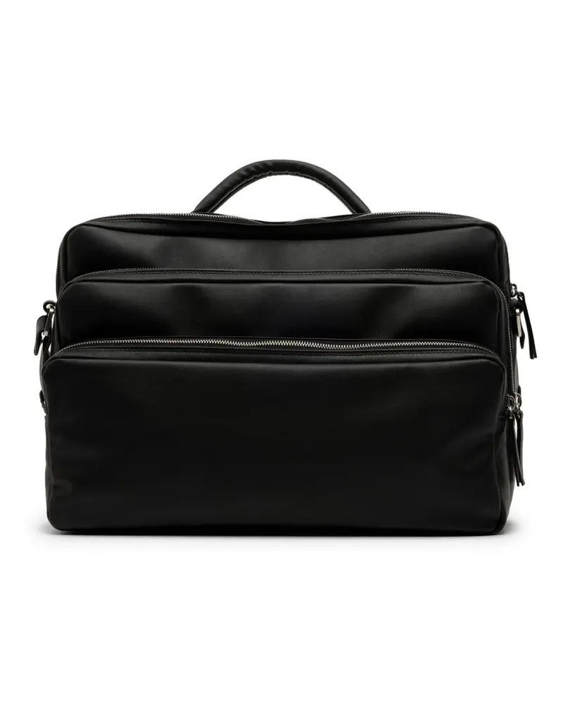 Marsèll Reisetasche aus Leder - Schwarz Schwarz