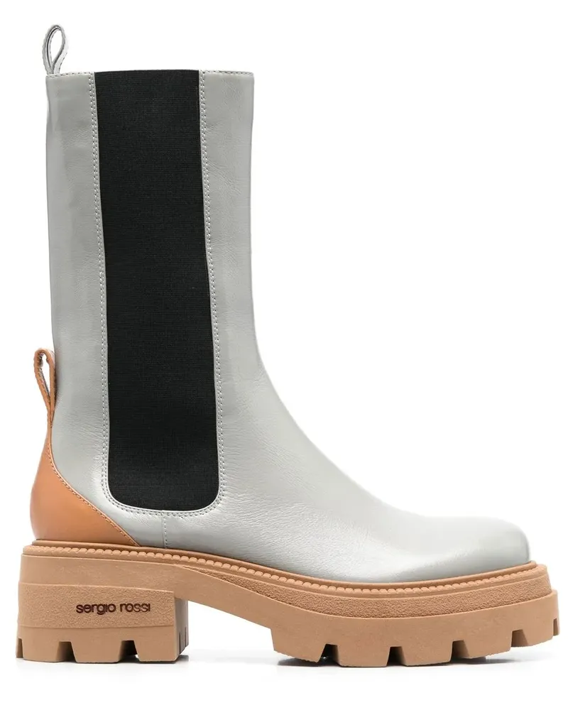 Sergio Rossi Milla Stiefel - Grau Grau