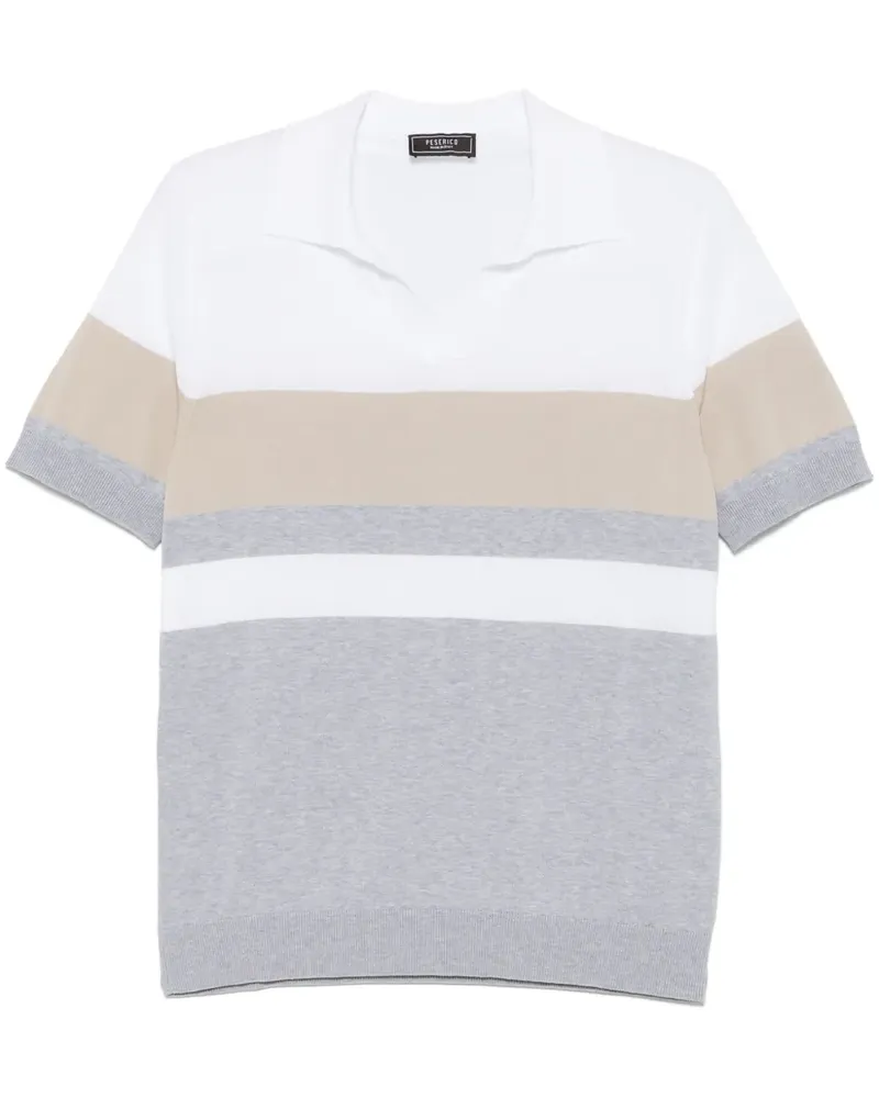 Peserico Klassisches T-Shirt - Grau Grau