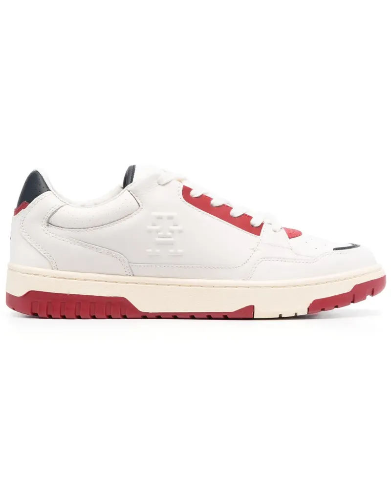 Tommy Hilfiger Sneakers mit Monogramm - Weiß Weiß