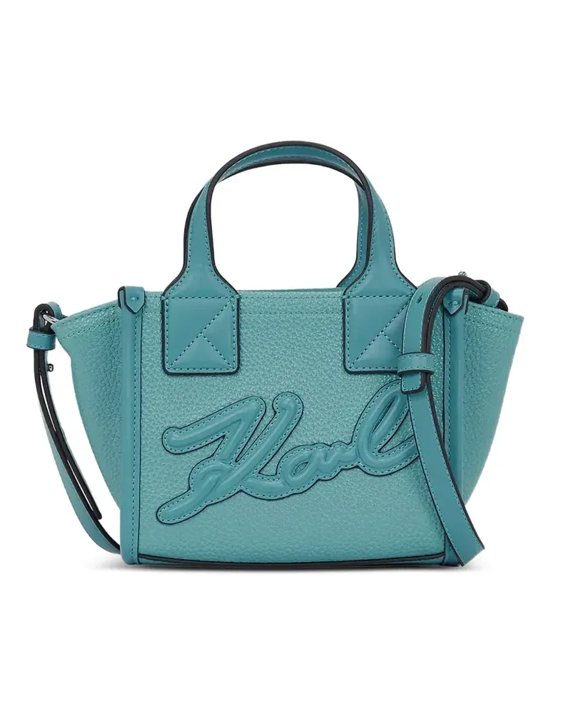 Karl Lagerfeld Shopper mit Logo - Blau Blau