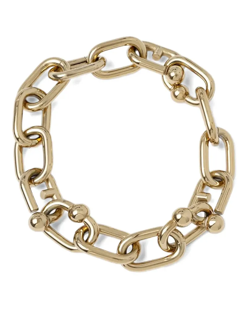 Furla chain-link necklace - Gold Gold
