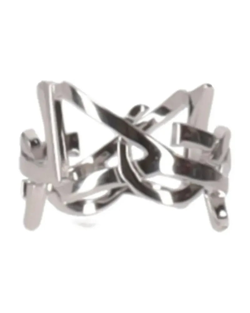 Saint Laurent Cassandre ring - Silber Silber