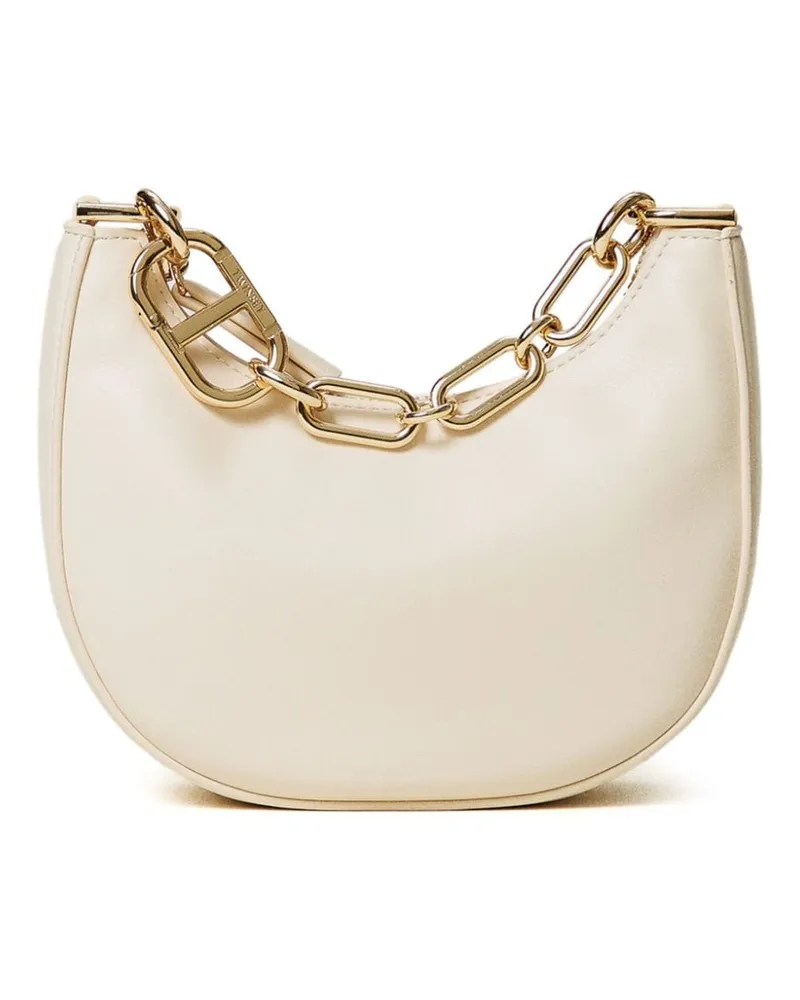 Twin-Set Croissant Mini-Tasche - Nude Nude