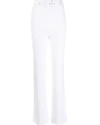 COPERNI Ausgestellte High-Waist-Hose Weiß