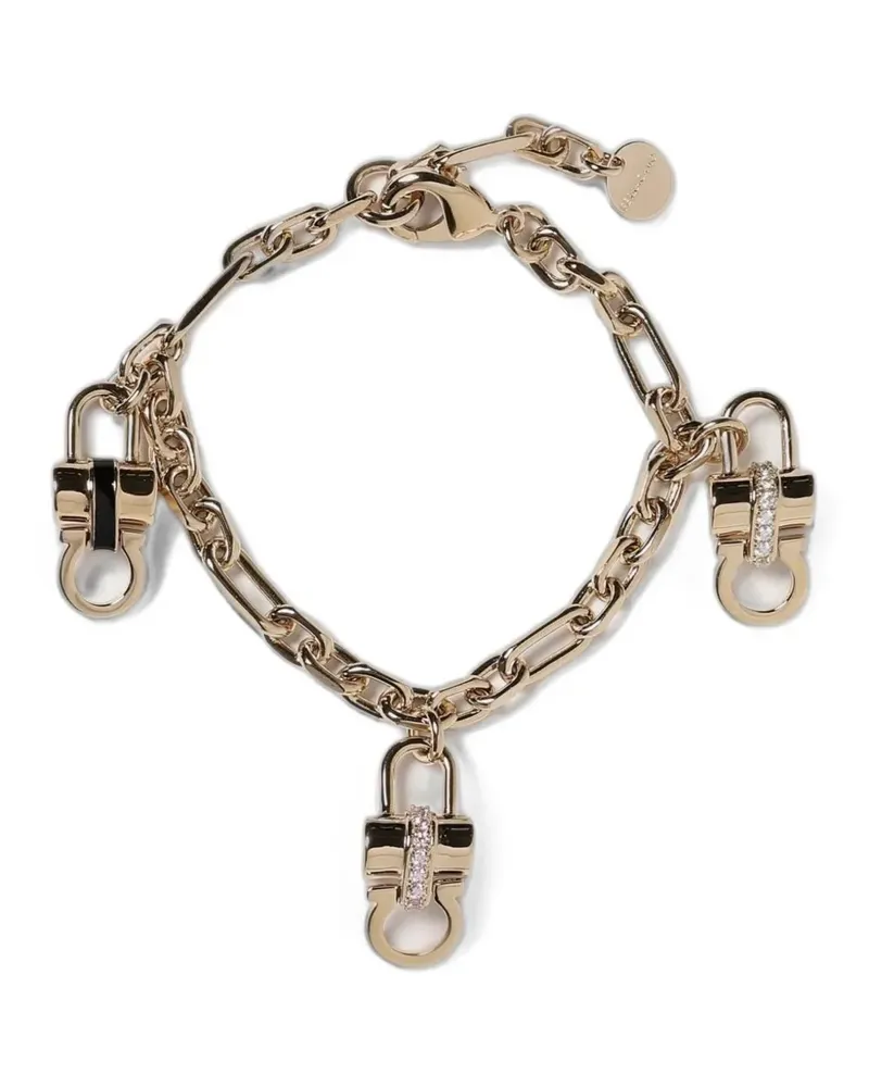 Ferragamo Gancini charm bracelet - Gold Gold