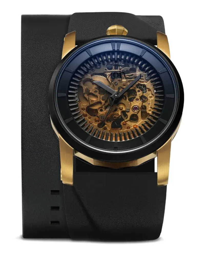 fob Paris R413 41mm watch - Schwarz Schwarz