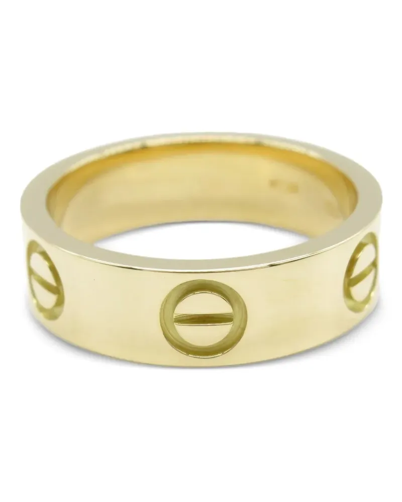 Cartier 2010s 18kt Love Gelbgoldring Gold