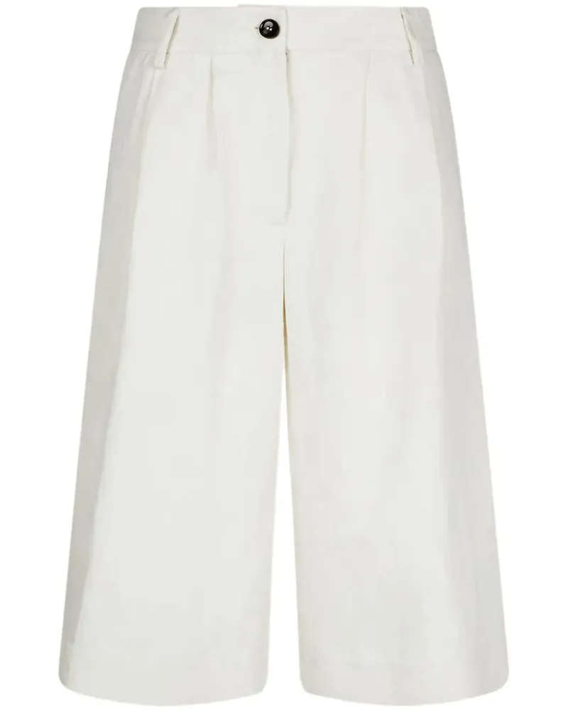 Ballantyne Shorts aus Seidengemisch - Weiß Weiß