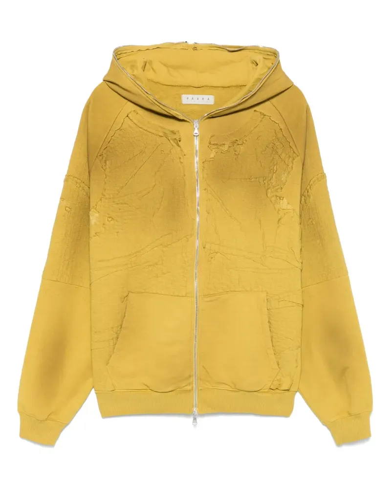 PAURA Idris Hoodie - Gelb Gelb