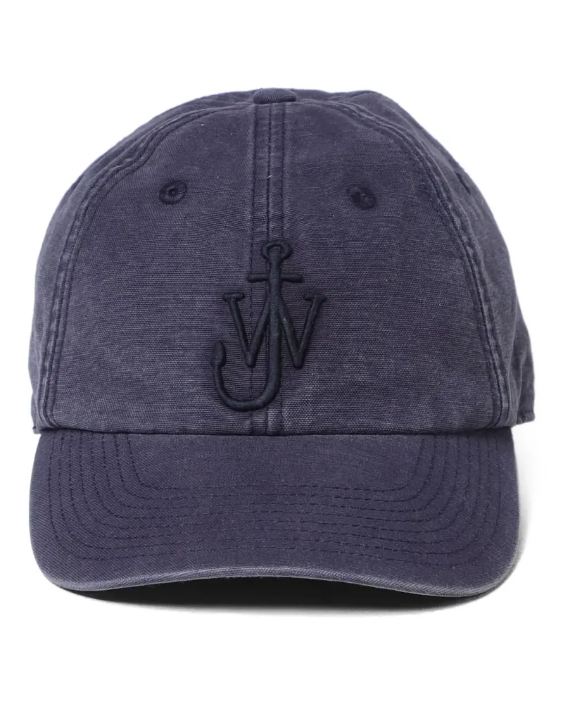 J.W.Anderson Bestickte Baseballkappe - Blau Blau