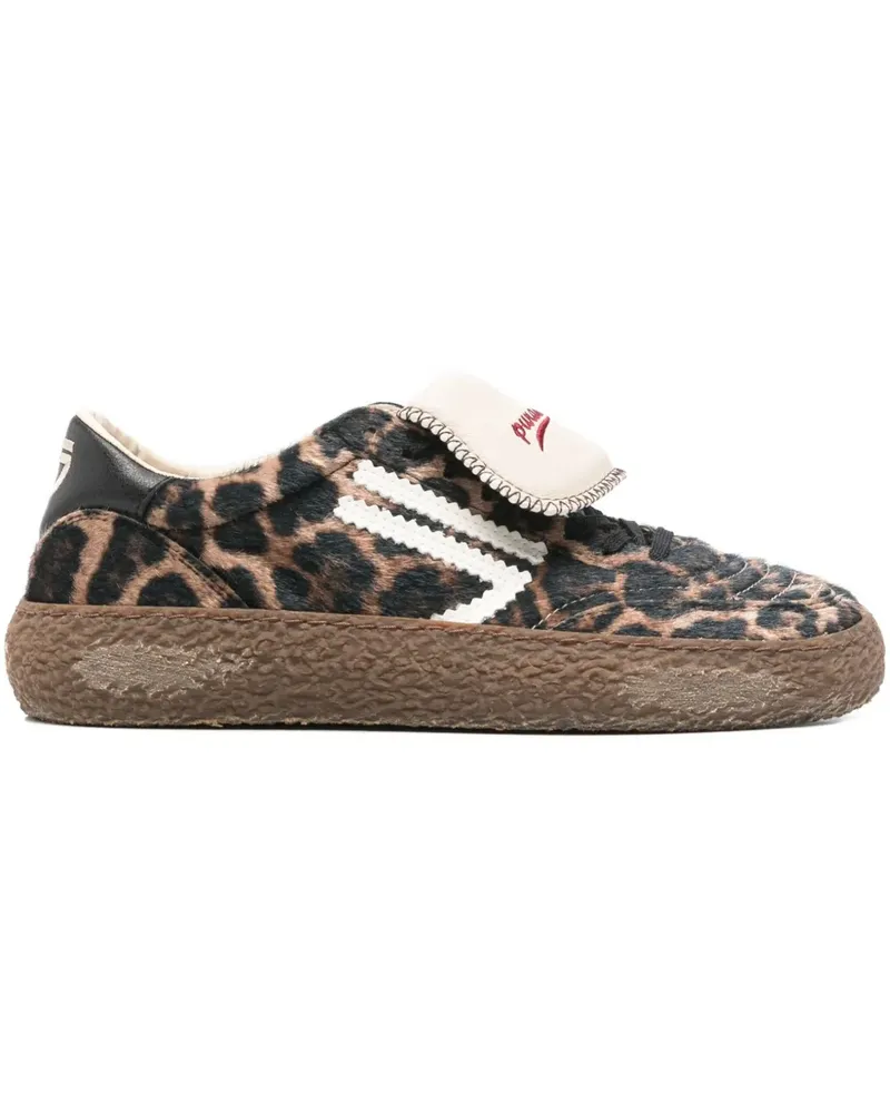 Puraai leopard-print sneakers - Braun Braun