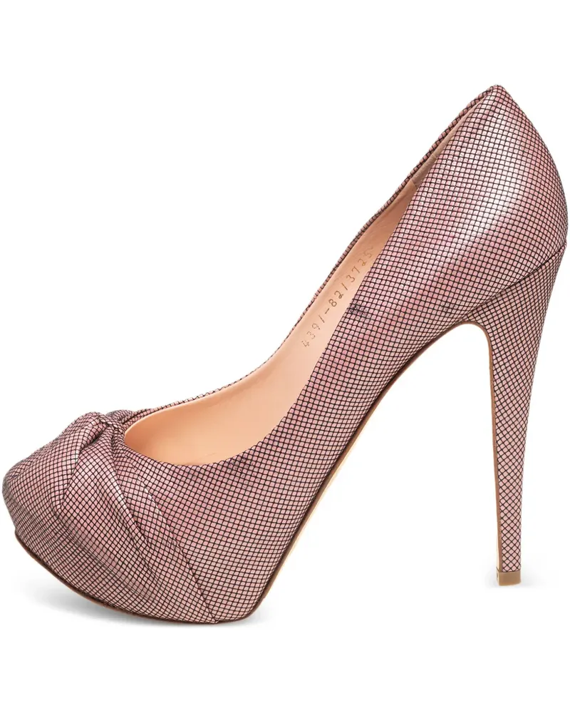 Gina Pre-owned Claire Pumps 120mm - Rosa Rosa