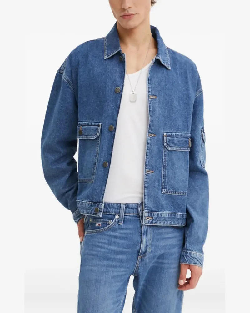 Desigual cotton denim jacket - Blau Blau