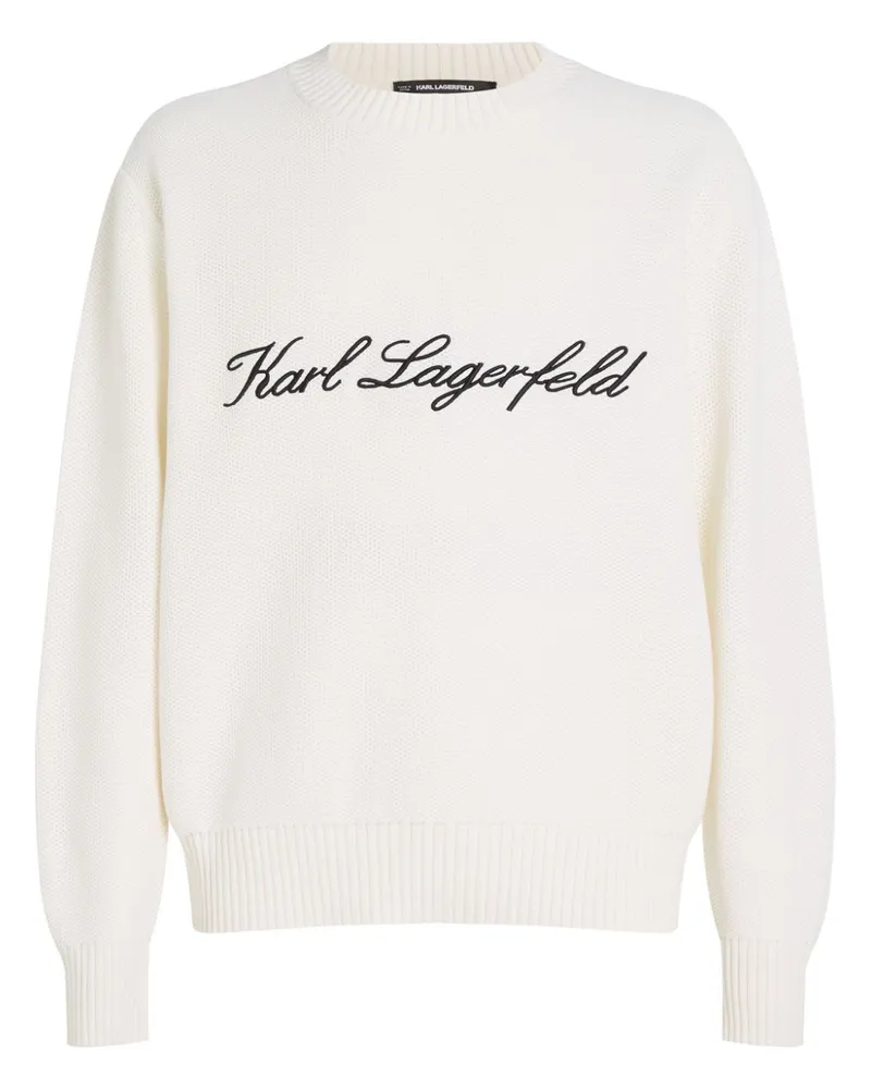 Karl Lagerfeld Hotel Karl Pullover - Weiß Weiß