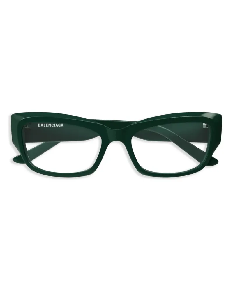 Balenciaga Brille mit Cat-Eye-Gestell - Grün Grün