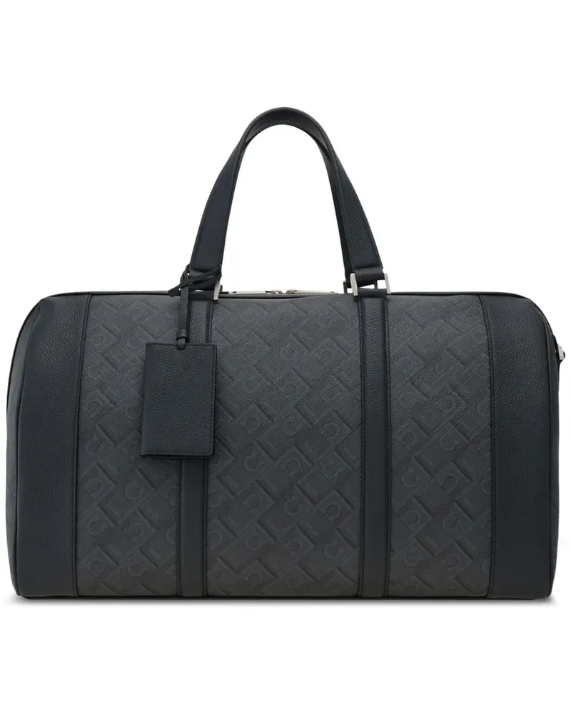Ferragamo Reisetasche mit Monogramm-Print - Grau Grau