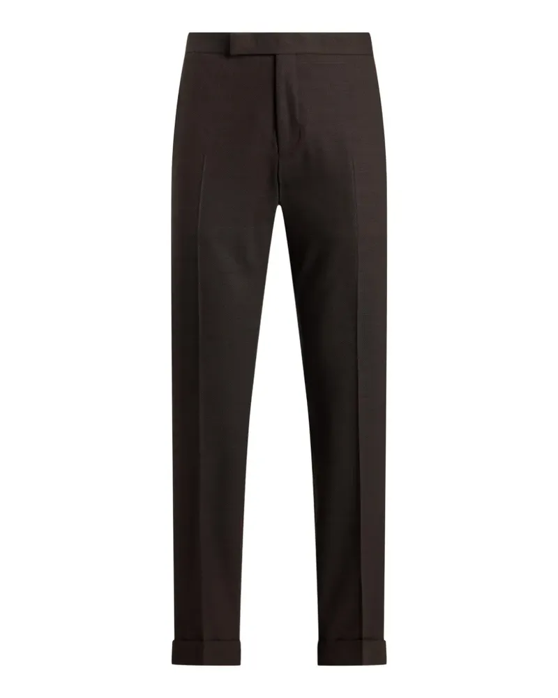 Ralph Lauren Chester Hose mit Bügelfalten - Braun Braun
