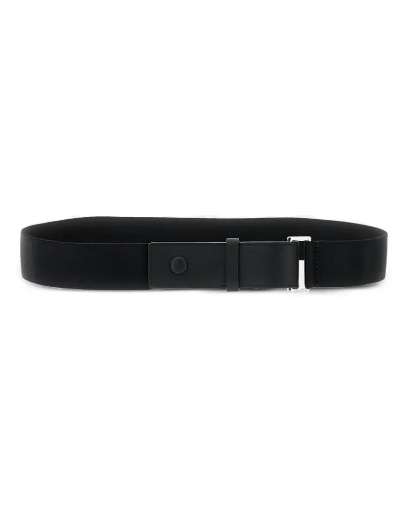 Max Mara elastic button belt - Schwarz Schwarz