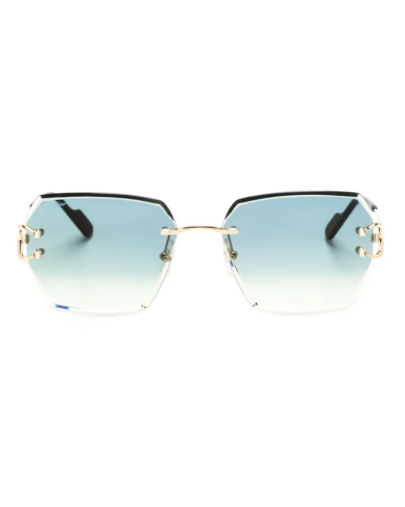 Cartier Signature C de Cartier Sonnenbrille - Blau Blau