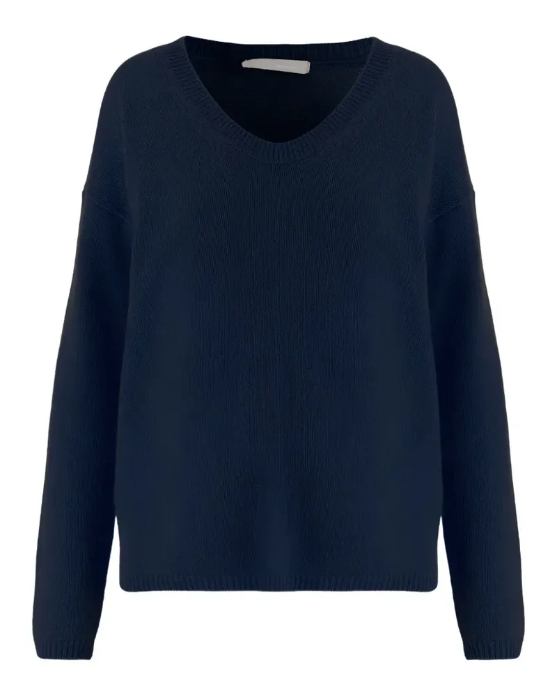 ALLUDE ribbed sweater - Blau Blau